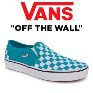 Vans, Asher slip-on sneaker, size 8, NWT